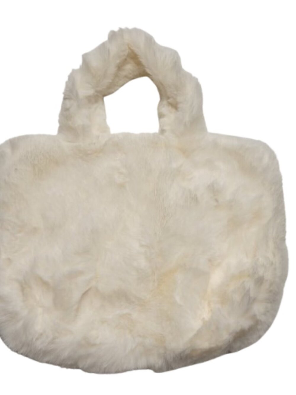 Fluffy Tote Bag for Women Fuzzy Tote Handbag Faux Fur Bag Furry Purse